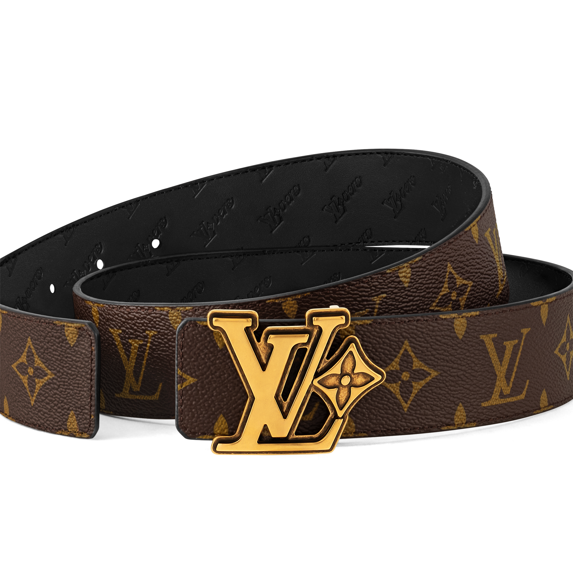 LV Flower 40MM Reversible Belt - Luxury Brown | LOUIS VUITTON